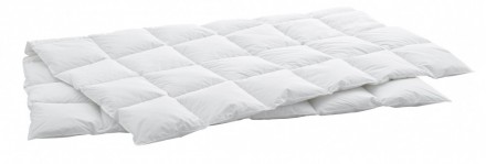  Одеяло всесезонное пуховое 200х220 SWISS DREAM Каро Медиум CLC 90 