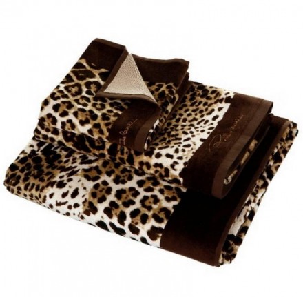 Полотенце 100х180 Roberto Cavalli BRAVO Коричневое