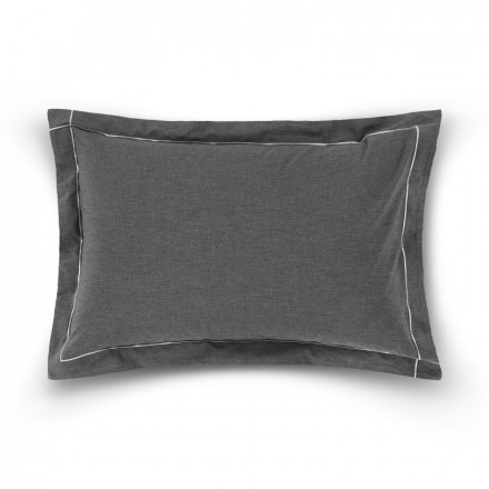 Наволочка декоративная 65x65 Hamam Heather earth темно-серый