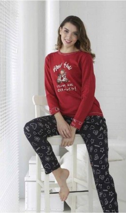 Пижама женская Massana 299 Red P701202