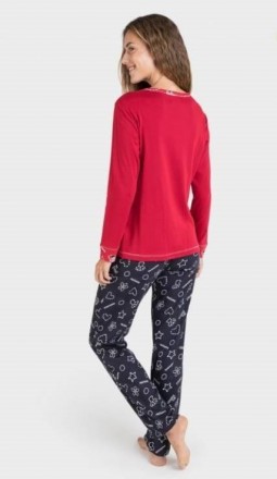 Пижама женская Massana 299 Red P701202