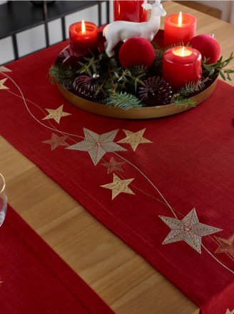 Дорожка 50х150 Sander COMETA 26 burgundy