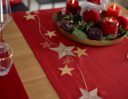 Дорожка 50х150 Sander COMETA 26 burgundy