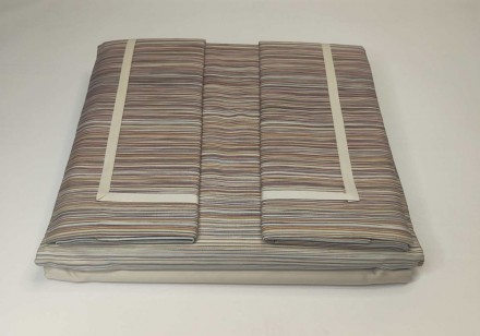 Постельное белье 2 спальное евро макси Missoni JILL 165 1D3LH3D701 бежевое