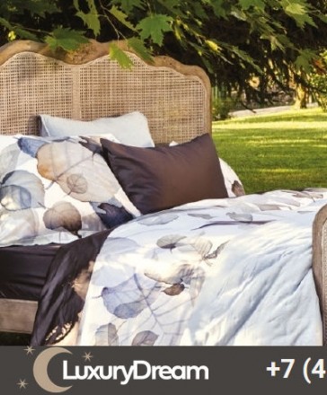 Наволочка декоративная 65x65 Hamam Flying Leaves printed принт