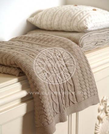 Плед-покрывало 220x240 Luxberry Imperio 233 табачный