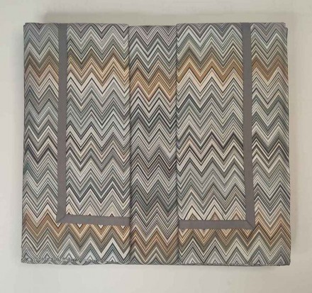 Постельное белье 2 спальное евро макси Missoni JOHN 165 1D3LH3D702 серое