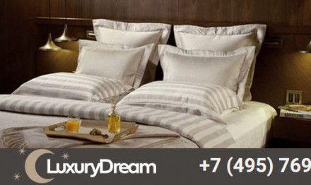 Наволочка декоративная в полоску 50x70 Hamam Galata