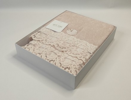 Набор полотенец 3шт Arte Pura 4.880.PF - 417 PEONIA OLD (бледно-розовый)
