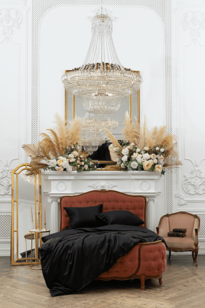 Наволочка 50x70 DIAMOND BLACK GRASS