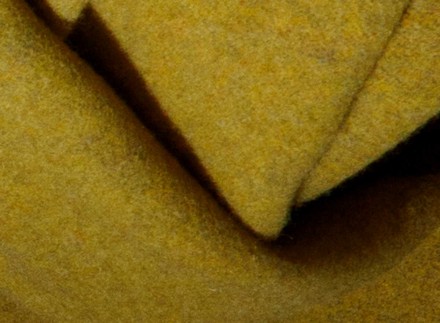 Плед 130х170 Biederlack DARK VELVET (715661) ocker-grau