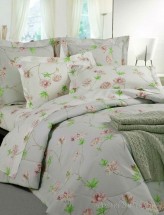 Постельное белье 2 спальное евро макси Mirabello Azaleа розовое
