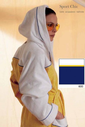 Халат махровый Luna di Giorno Sport Chic 2890 600 bludiesel синий