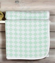 Плед детский 75х100 Luxberry Lux 3313 зелёный