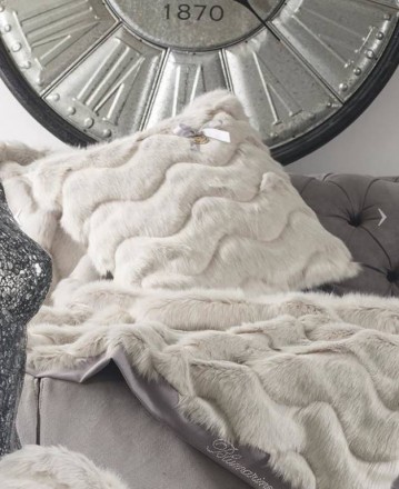 Плед 140х190 Blumarine WAGNER серый 13