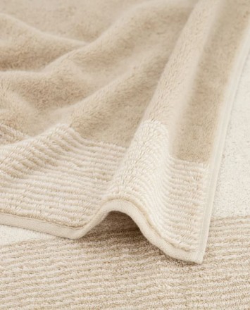 Полотенце 50x100 Cawo TWO-TONE 590 33 sand 