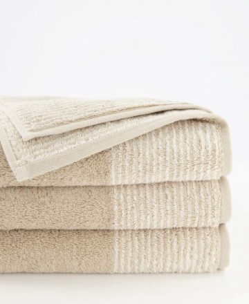 Полотенце 50x100 Cawo TWO-TONE 590 33 sand 
