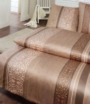 Постельное белье 1.5 спальное Estella RAMON 6821-240 terra коричневое