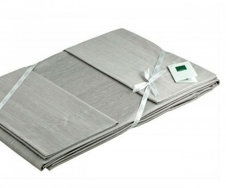 Постельное белье 2 спальное евро Svad Dondi Finiseta stucco серое