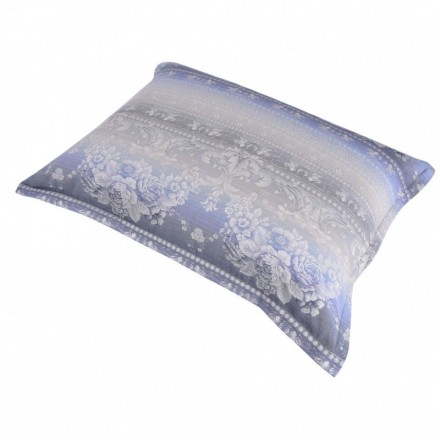 Наволочка декоративная 65x65 Hamam Antique серо-голубая