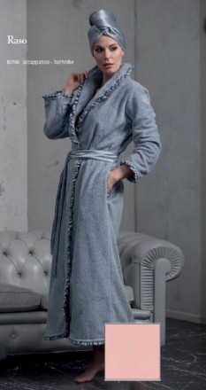 Халат махровый Luna di Giorno Raso 2798 rosa 848