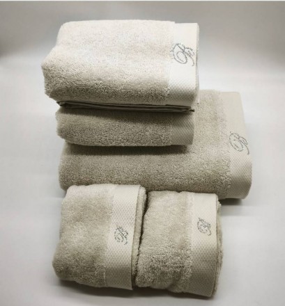 Набор полотенец 5 шт Blumarine BENESSERE бежевый 27 sand