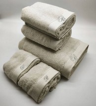 Набор полотенец 5 шт Blumarine BENESSERE бежевый 27 sand