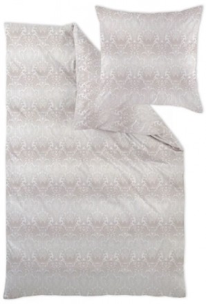 Постельное белье 2 спальное евро Curt Bauer FLORENZ 2680 (col. 0187 sand) бежевое