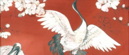 Постельное белье 2 спальное евро Svad Dondi JAPAN 09 terracota терракотовое