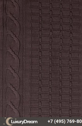 Плед 200х220 Luxberry Imperio 233 шоколадный