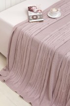 Плед-покрывало 220х240 Luxberry Imperio 40 пудра тон 03