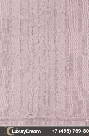 Плед-покрывало 220х240 Luxberry Imperio 40 пудра тон 03