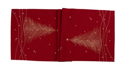 Дорожка 50х150 Sander ALBERO 26 burgundy