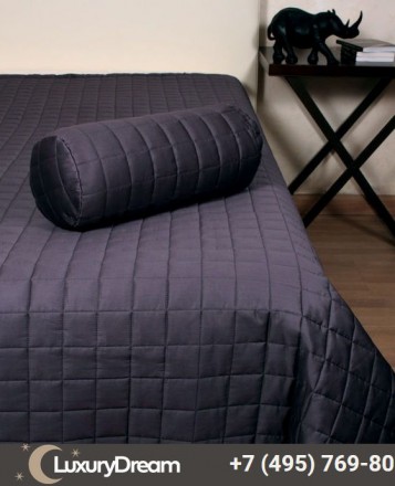 Наволочка декоративная для валика 16х40 Luxberry Squares