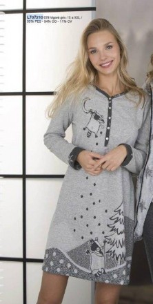 Сорочка Massana 078 Grey Vigore L707210