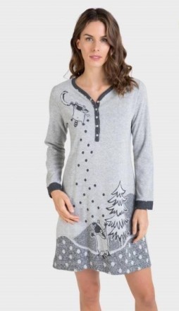 Сорочка Massana 078 Grey Vigore L707210