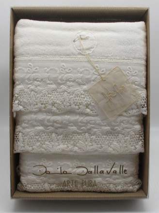 Набор полотенец 3шт Arte Pura 4.880.PT 19 BIANCO (белый)