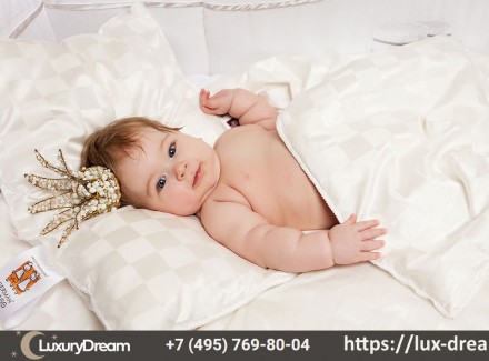 Одеяло детское 100x135 и подушка 40x60 German Grass Baby Butterfly