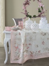 Скатерть 170х270 Blumarine PETITE COLIBRI 02 rosa
