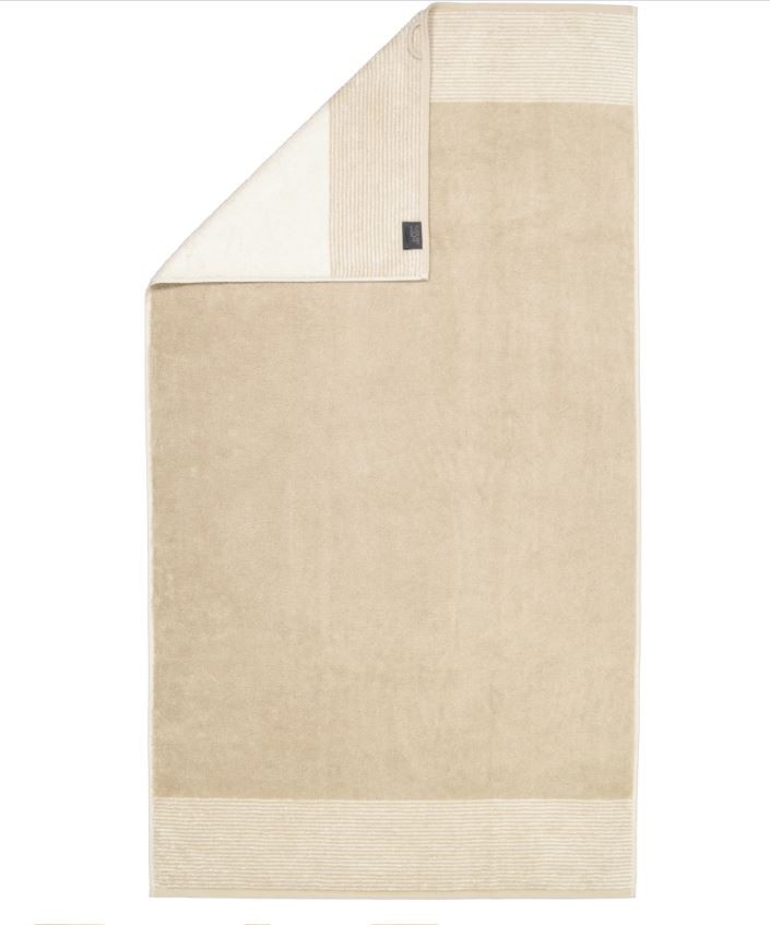 Полотенце 80x150 Cawo TWO-TONE 590 33 sand  