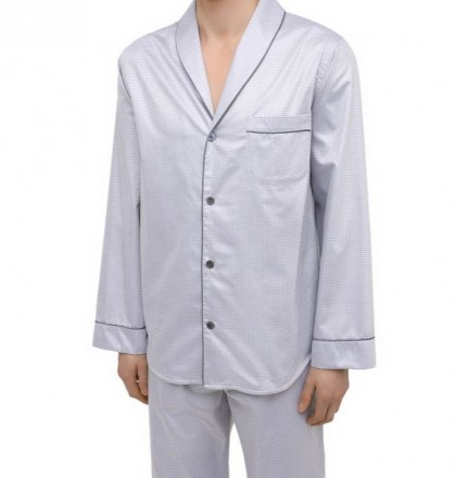 Пижама мужская Zimmerli LUXURY JAQUARD GREY 4737.75016-049
