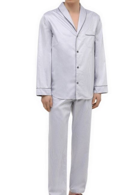 Пижама мужская Zimmerli LUXURY JAQUARD GREY 4737.75016-049