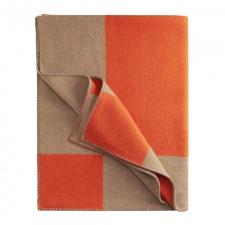 Плед 135x205 Eagle MANCHESTER 102 orange,natur 