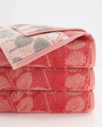 Полотенце 50х100 Cawo HARMONY FLORAL 1086 27 corall 