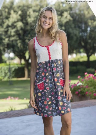 Сорочка Massana Е93 Dark Red L207206