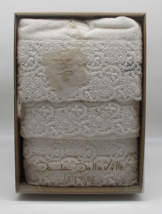 Набор полотенец 3шт Arte Pura 4.880.PU 900 RETRO (ваниль)