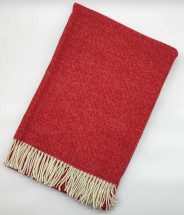 Плед 130х170 Mastro Raphael PHIL UNITO LANA rosso (цвет 6A)