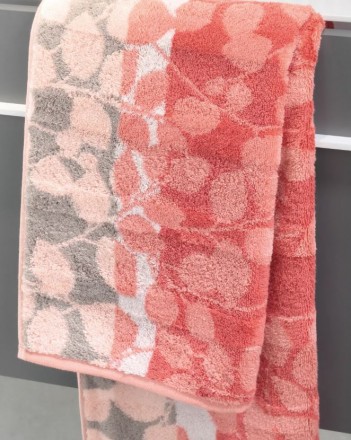 Полотенце 80х150 Cawo HARMONY FLORAL 1086 27 corall 