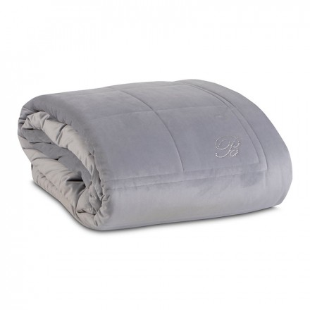 Покрывало 270х270 Blumarine BLU VELVET 16 sky