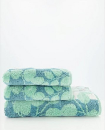 Полотенце 50х100 Cawo HARMONY FLORAL 1086 47 jade
